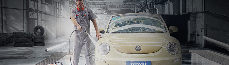 億力洗車機(jī)洗車圖