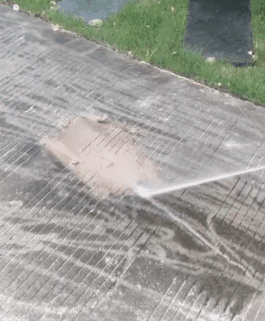 億力洗車機更大水壓測試