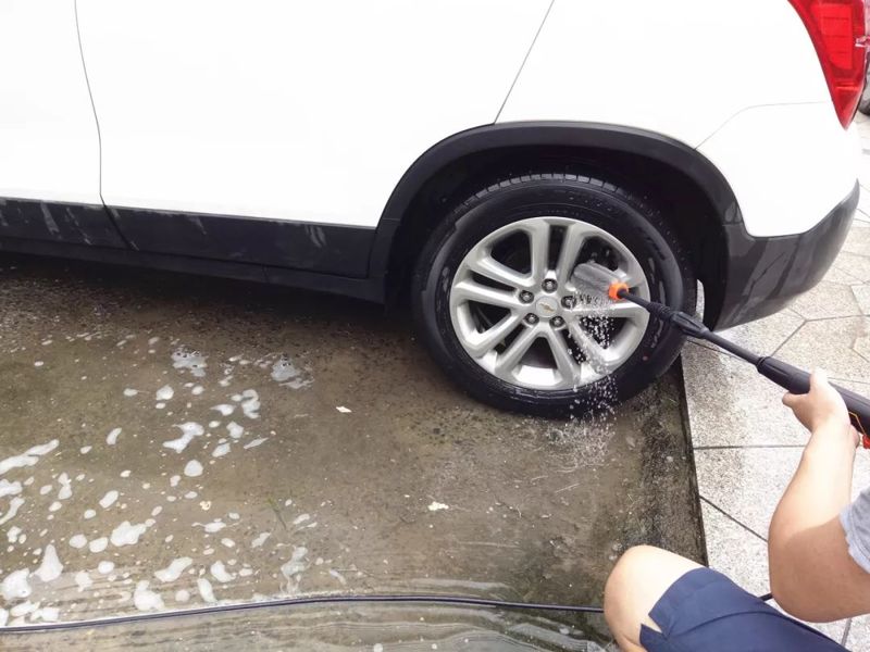 億力高壓洗車機(jī)YLQ4630C-120C輪轂刷