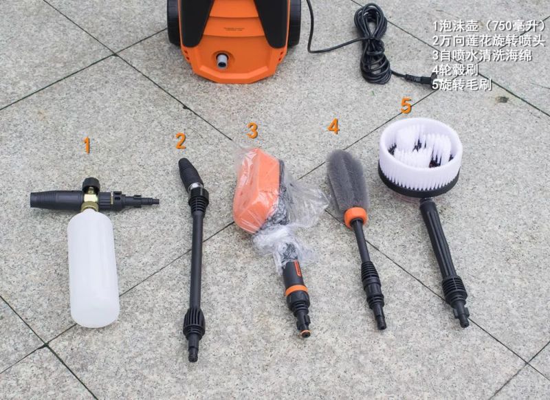 億力高壓洗車機(jī)YLQ4630C-120C刷頭展示